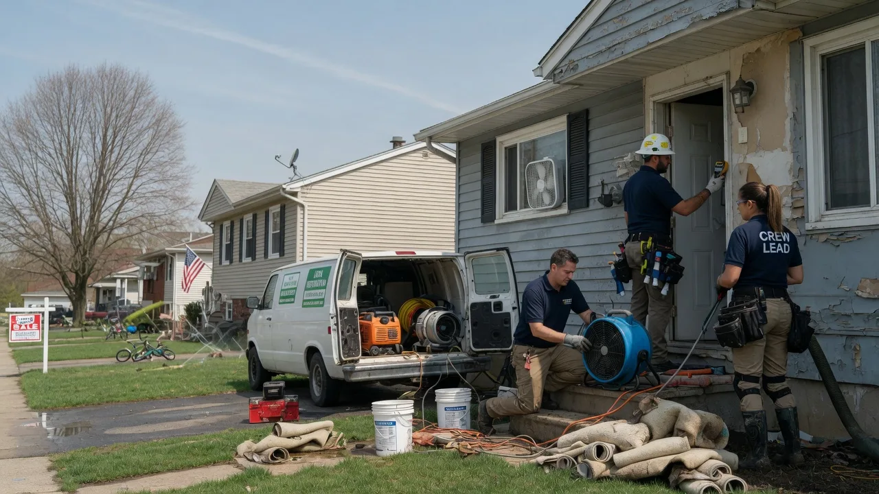 Flood Cleanup in Mountain View, CA near me